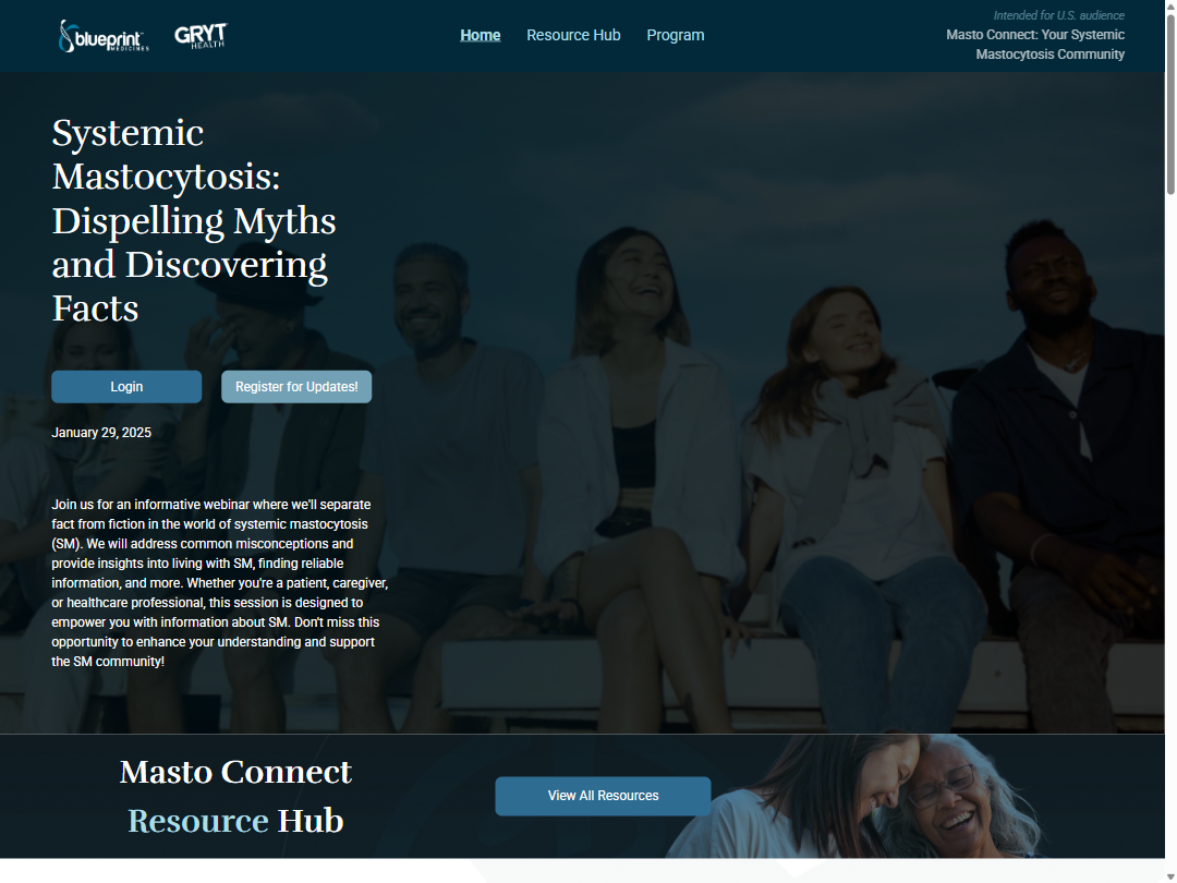 Screenshot of mastoconnect.com